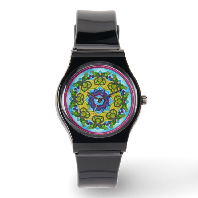 Reloj De Pulsera Parrot Love (Anverso)