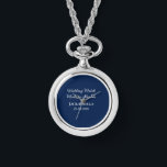 Reloj De Pulsera Partido boda hecho en el cielo favores de boda azu<br><div class="desc">diseño</div>