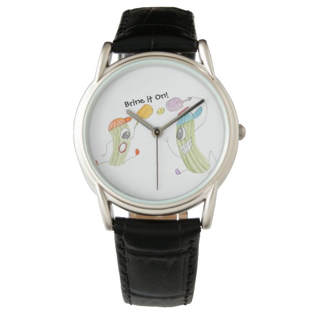 Reloj De Pulsera Partido de Pickleball (Anverso)