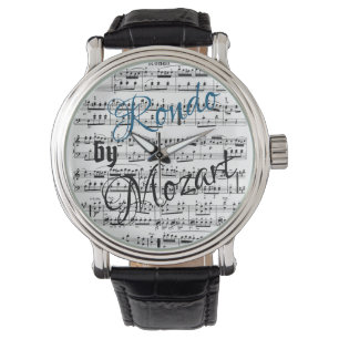 Reloj De Pulsera Partitura escrita por Mozart