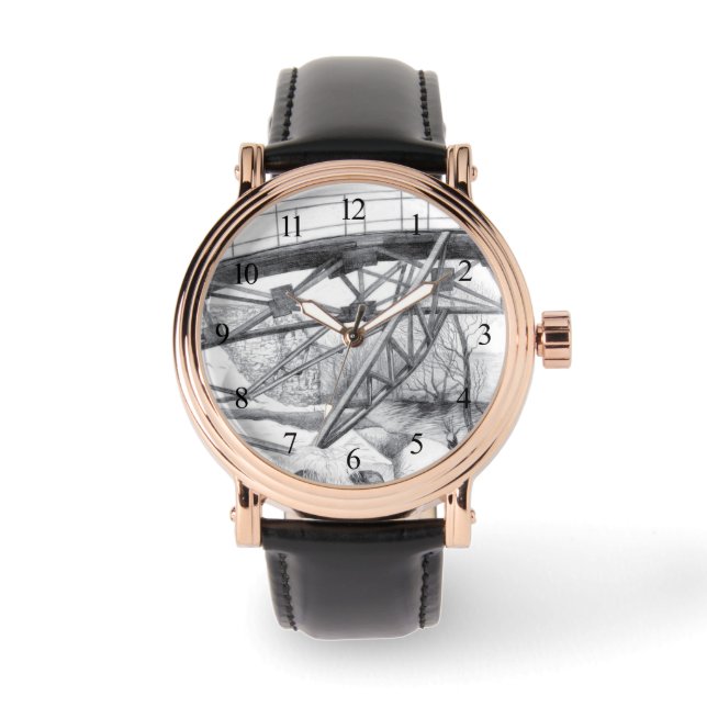 Reloj De Pulsera Pasarela antigua (Anverso)