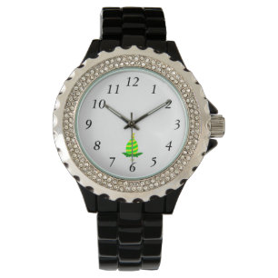 Reloj De Pulsera Pascua desea la Diamante de imitación vigilancia n