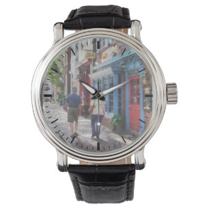 Reloj De Pulsera Paseando por King Street Alexandria VA