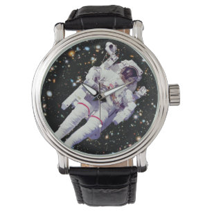 Reloj De Pulsera Paseo espacial con mochila propulsora de astronaut