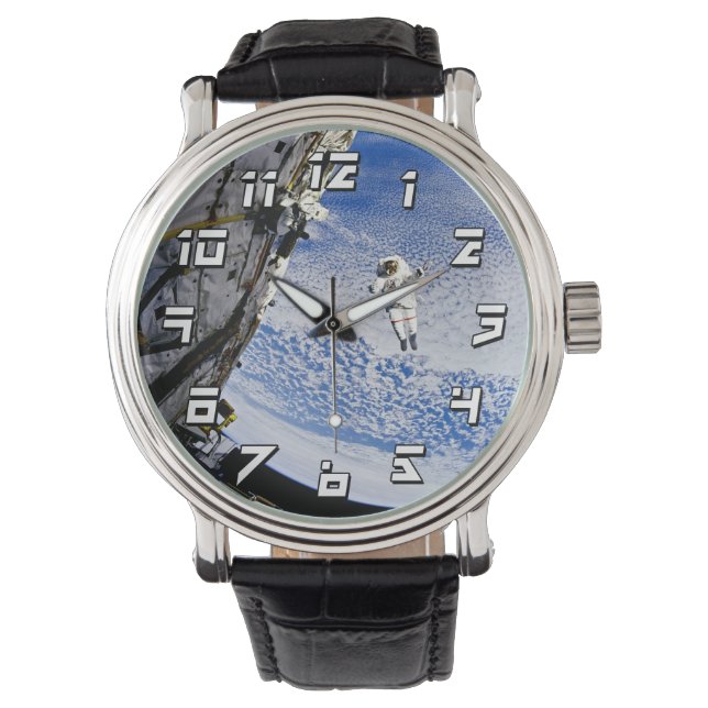 Reloj De Pulsera Paseo espacial de astronauta (Anverso)