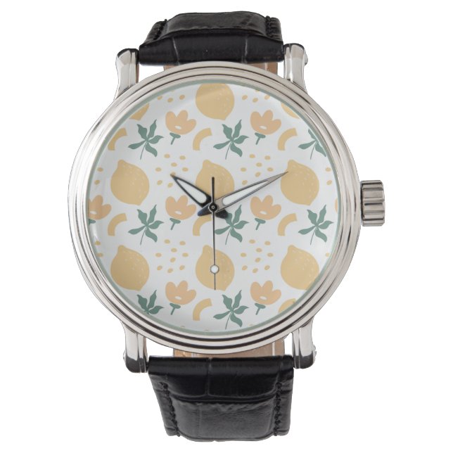 Reloj De Pulsera Passion Fruit Flower (Anverso)