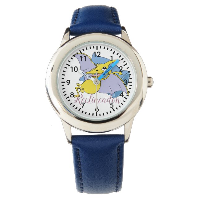 Reloj De Pulsera Passover Watch Reclineadon Dinosaur (Anverso)