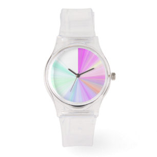 Reloj De Pulsera Pastel Burst - Observatorio deportivo rosa