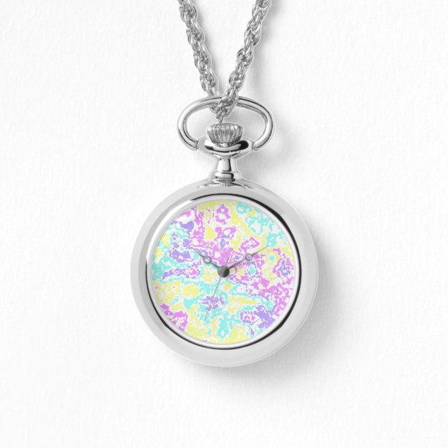 Reloj De Pulsera Pastel Camo (Anverso)