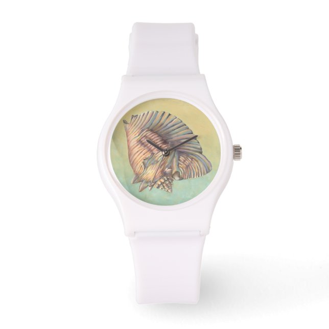 Reloj De Pulsera Pastel de concha grande (Anverso)