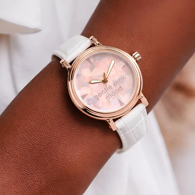 Reloj De Pulsera Pastel Geométrico Pop | Mujeres Personalizadas de  (Wrist)