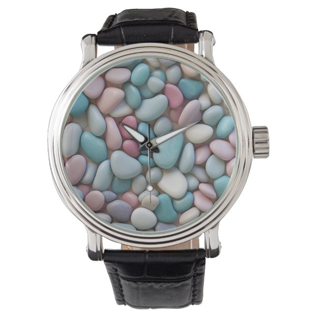 Reloj De Pulsera Pastel Pebbles Watch (Anverso)