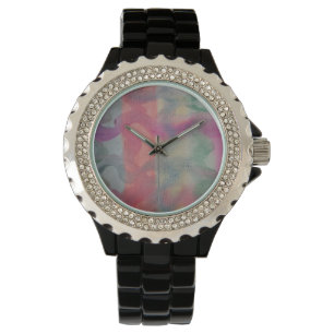 Reloj De Pulsera Pastel Resumen Arte