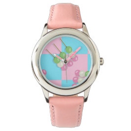Reloj De Pulsera Pastel rosa azul revisado Dango eWatch