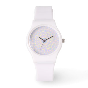 Reloj De Pulsera Pastel suave colorido Boho Ecléctico Funky Mandala