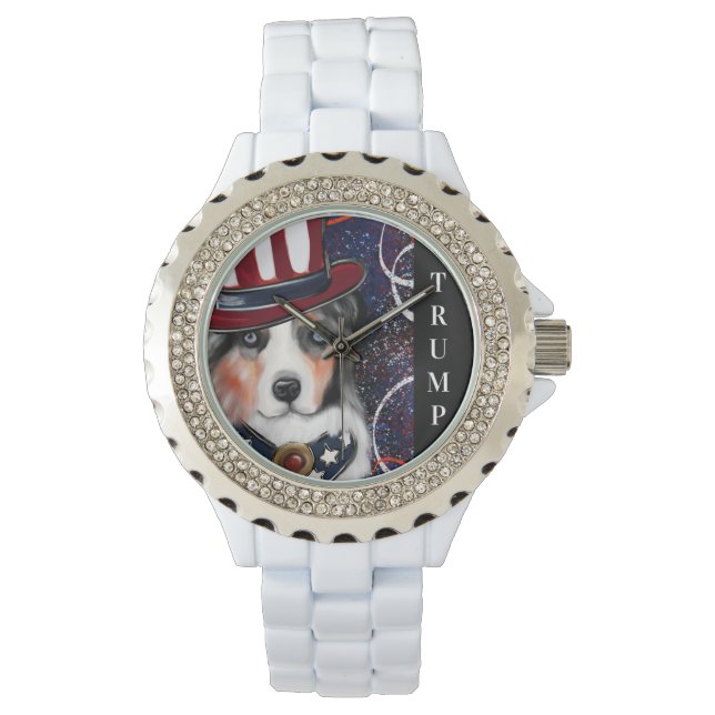 RELOJ DE PULSERA PASTOR AUSTRALIANO   (Anverso)