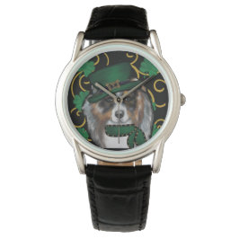 Reloj De Pulsera Pastor Australiano de San Patricio