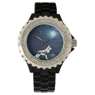 Reloj De Pulsera Pastor en la noche