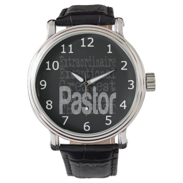 Reloj De Pulsera Pastor Extraordinaire (Anverso)