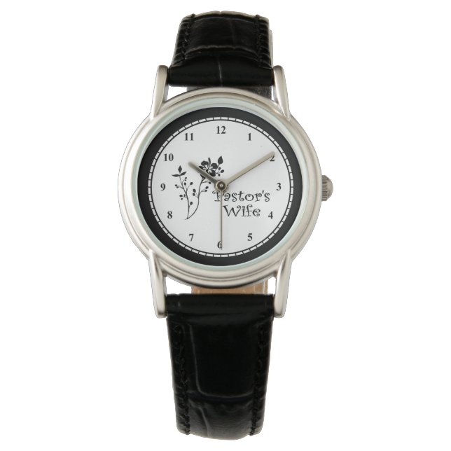 Reloj De Pulsera Pastores Esposa Black Elegance (Anverso)