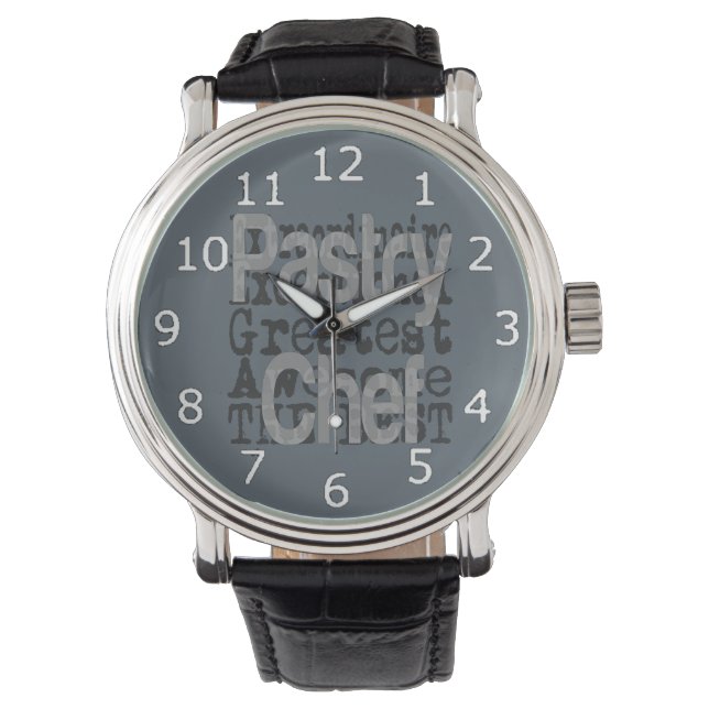 Reloj De Pulsera Pastry Chef Extraordinaire (Anverso)