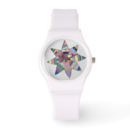 Reloj De Pulsera Patchwork star watch