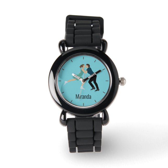 Reloj De Pulsera Patinaje artístico (Anverso)