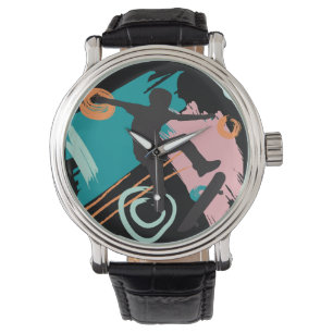 Reloj De Pulsera Patineta