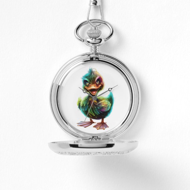 Reloj De Pulsera Pato. (Anverso)