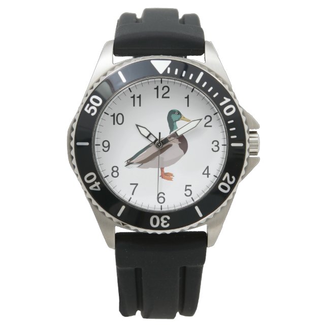 Reloj De Pulsera Pato caminante (Anverso)