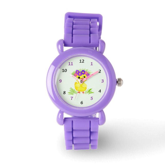 Reloj De Pulsera Pato pequeño y lindo (Anverso)