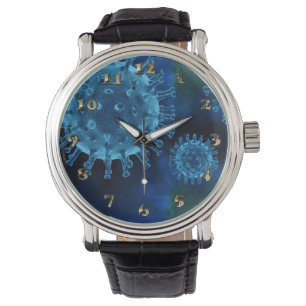 Reloj De Pulsera Patógenos de virus de Covid