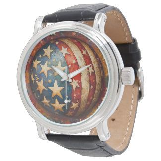 Reloj De Pulsera Patriótico
