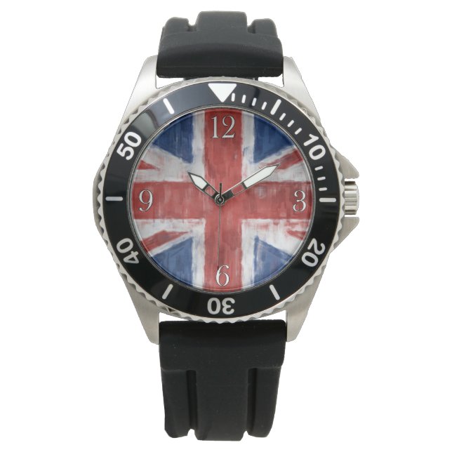 reloj de pulsera patriótico de la bandera del Rein (Anverso)