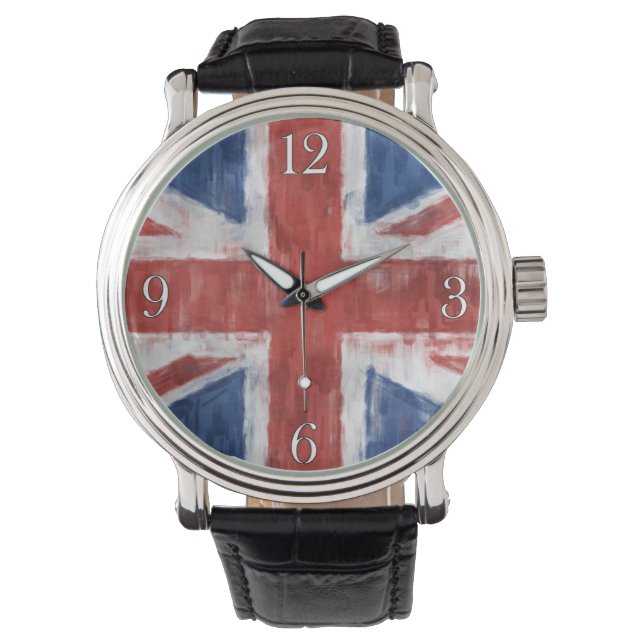 reloj de pulsera patriótico de la bandera del Rein (Anverso)