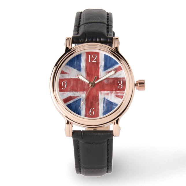 reloj de pulsera patriótico de la bandera del Rein (Anverso)