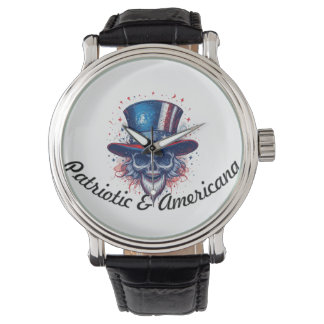 Reloj De Pulsera Patriótico y Americana