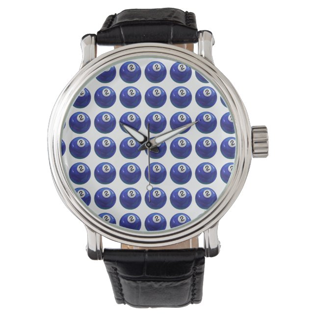 Reloj De Pulsera Patrón 2 pelota (Anverso)