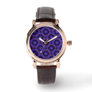 Reloj De Pulsera Patrón abstracto boho elegante moderno floral #505