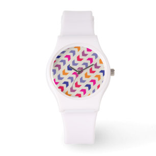 Reloj De Pulsera Patrón colorido de Aztec Chevron