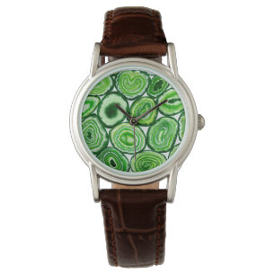 Reloj De Pulsera Patrón de águila verde