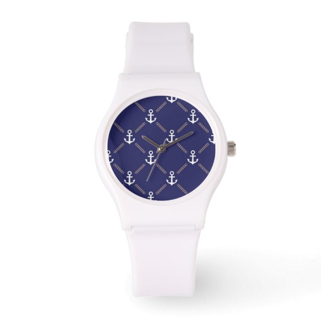 Reloj De Pulsera Patrón de anclaje (Anverso)