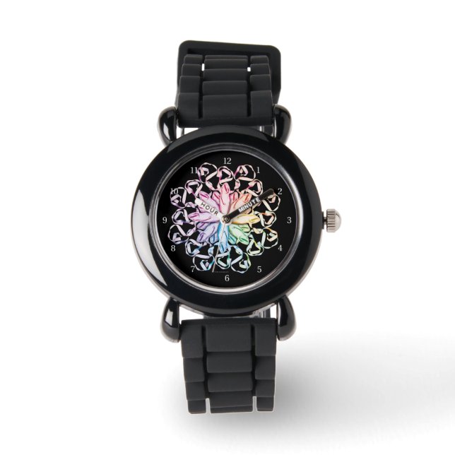 Reloj De Pulsera Patrón de ballet (espectral) (Anverso)