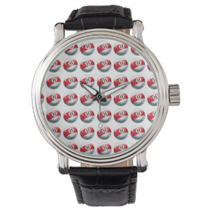 Reloj De Pulsera Patrón de bolas Billiards 11