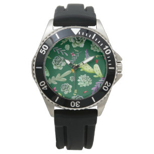 Reloj De Pulsera Patrón de cactus 3