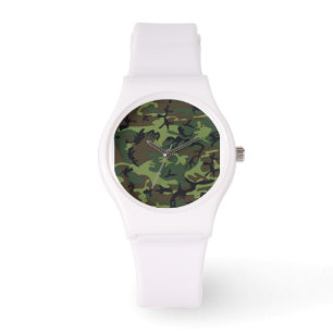 RELOJ DE PULSERA PATRÓN DE CAMOFLAJE