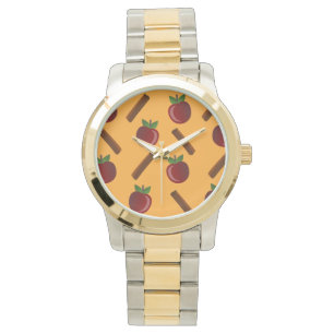 Reloj De Pulsera Patrón de canela de Apple