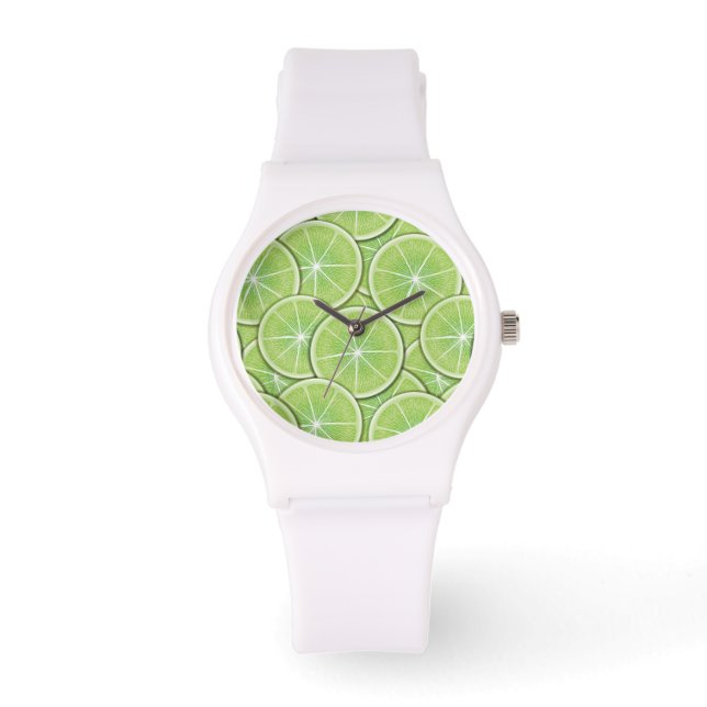 Reloj De Pulsera Patrón de cítricos (Anverso)