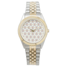 Reloj De Pulsera Patrón de cruz mosaico