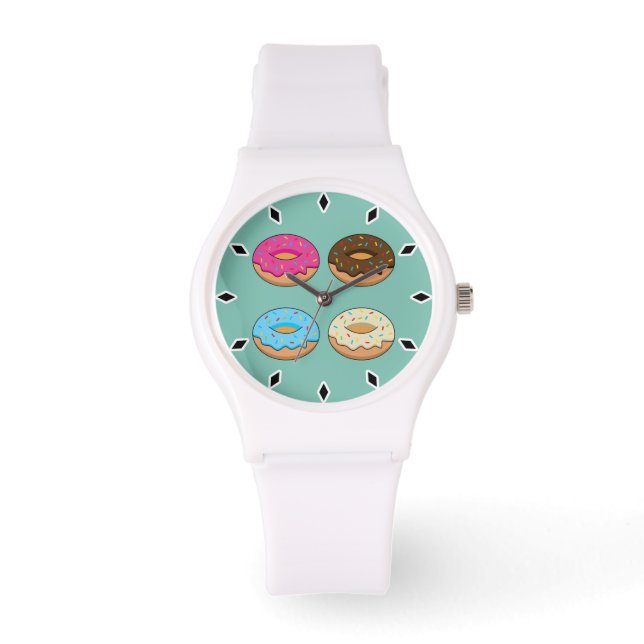 Reloj De Pulsera Patrón de cuatro puntos múltiples (Anverso)